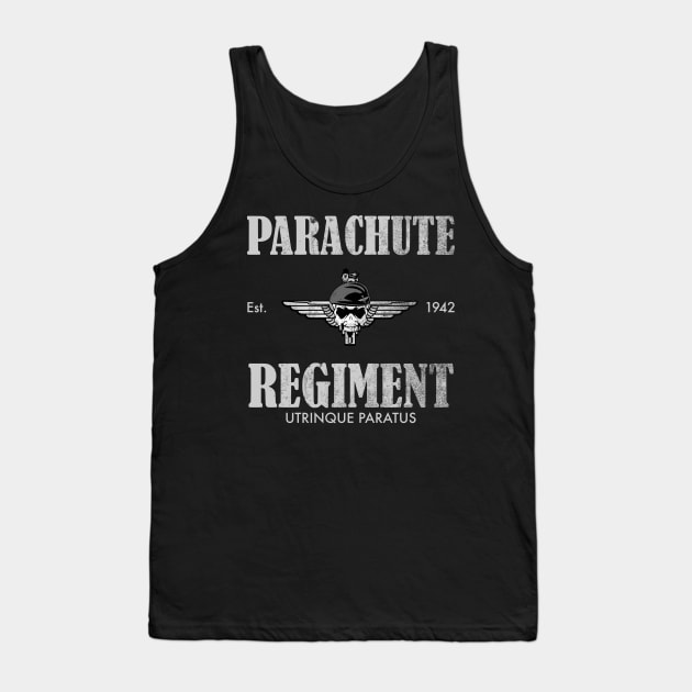 Parachute Regiment (distressed) Tank Top by TCP